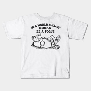 Poguelandia Flag Kids T-Shirt